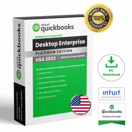 QuickBooks Desktop Enterprise 2023 – Lifetime License Key – USA Version
